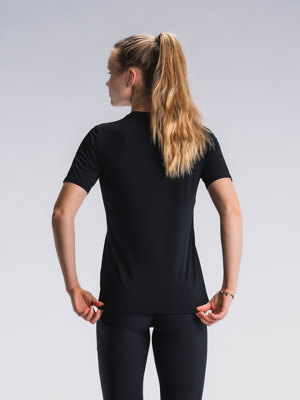 Fusion womens Run t-shirt black