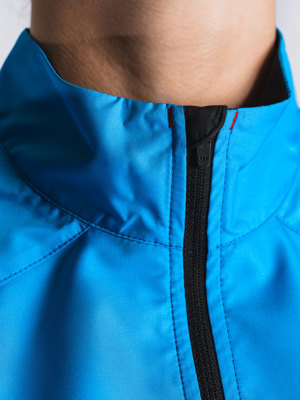 Fusion womens S1 run jacket surf blue