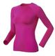 Dames Shirt L/S Crew Neck Evolution warm Roze
