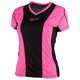 Simra Running T-shirt Dames Roze/zwart