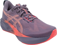 Asics Novablast 5 greyish purple/coral reef