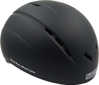 Eislaufhelm mattschwarz