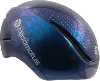 Alpha-3Y Aero junior ice skating helmet - blue