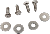 stainless steel mounting set for shoes