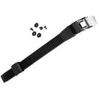 Powerslide classic buckle set zilver, 22 cm
