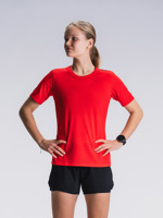 Fusion womens Run t-shirt red