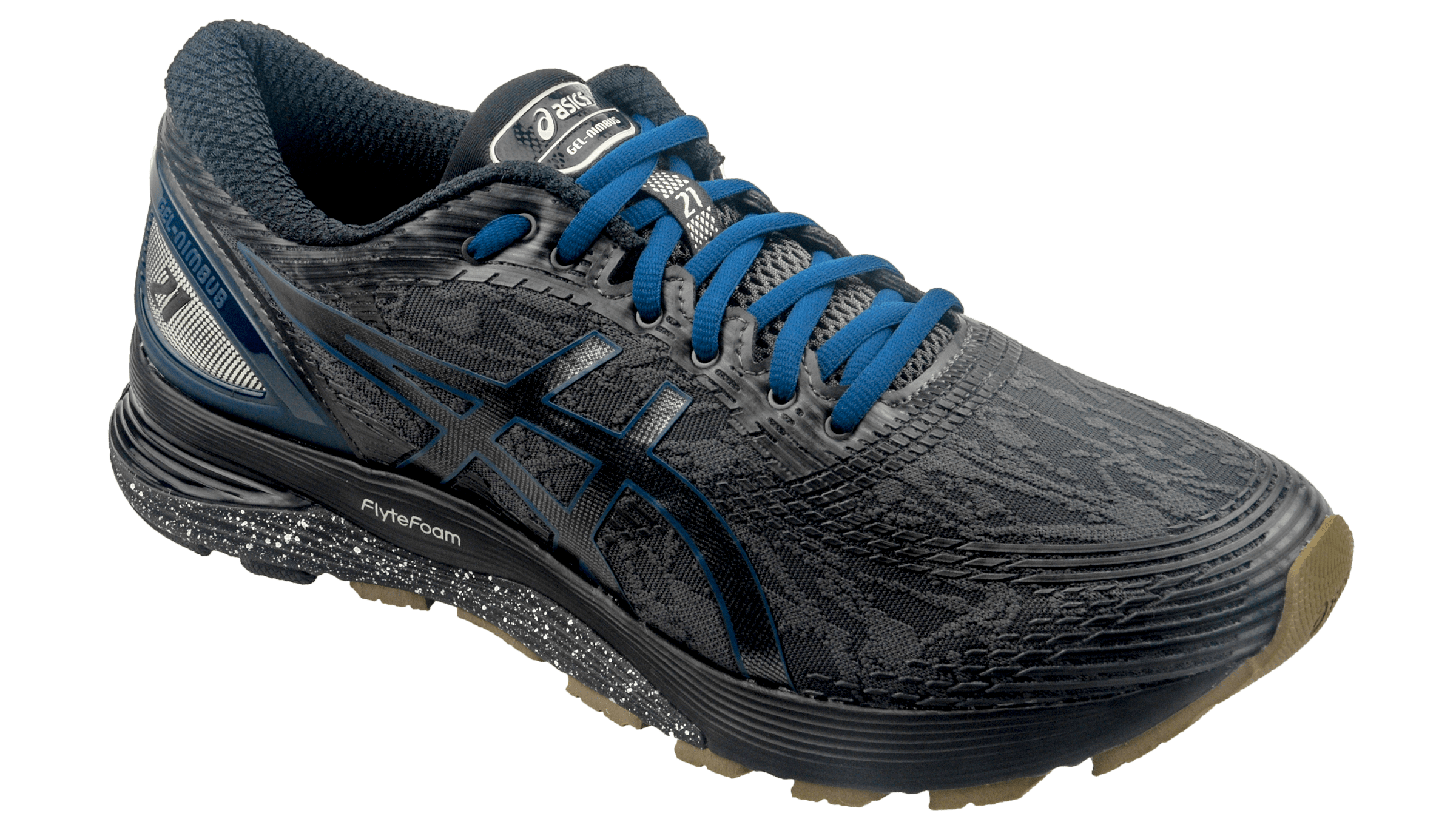 Asics Nimbus 21 Winterized graphite grey/black bestellen bij Koole Sport