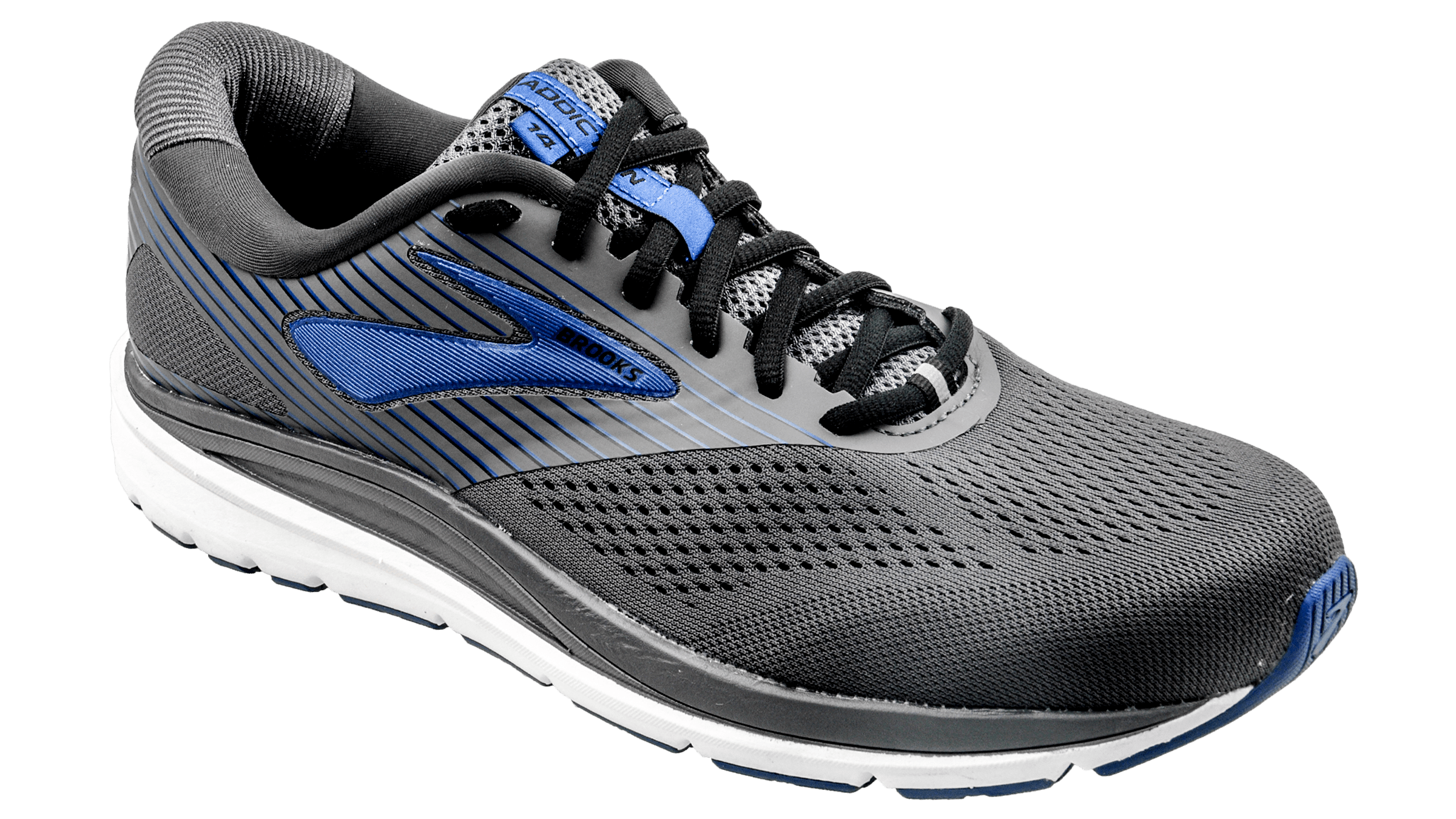 Brooks Addiction 14 blackend pearl/blue/black bestellen bij Skate-dump.com