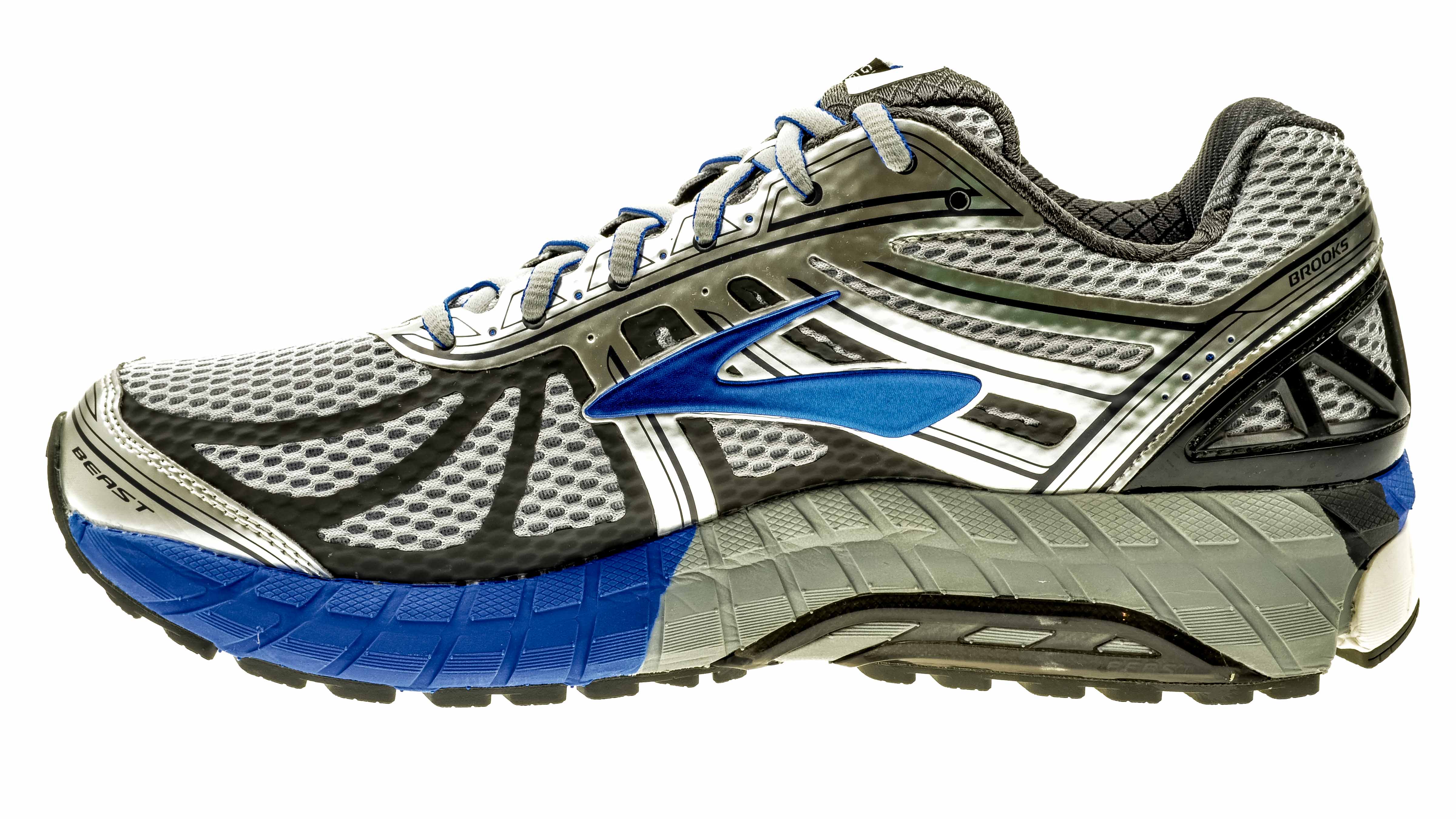 Brooks Beast 16 silver/electric-Brooks-blue/ebony bestellen bij Skate ...