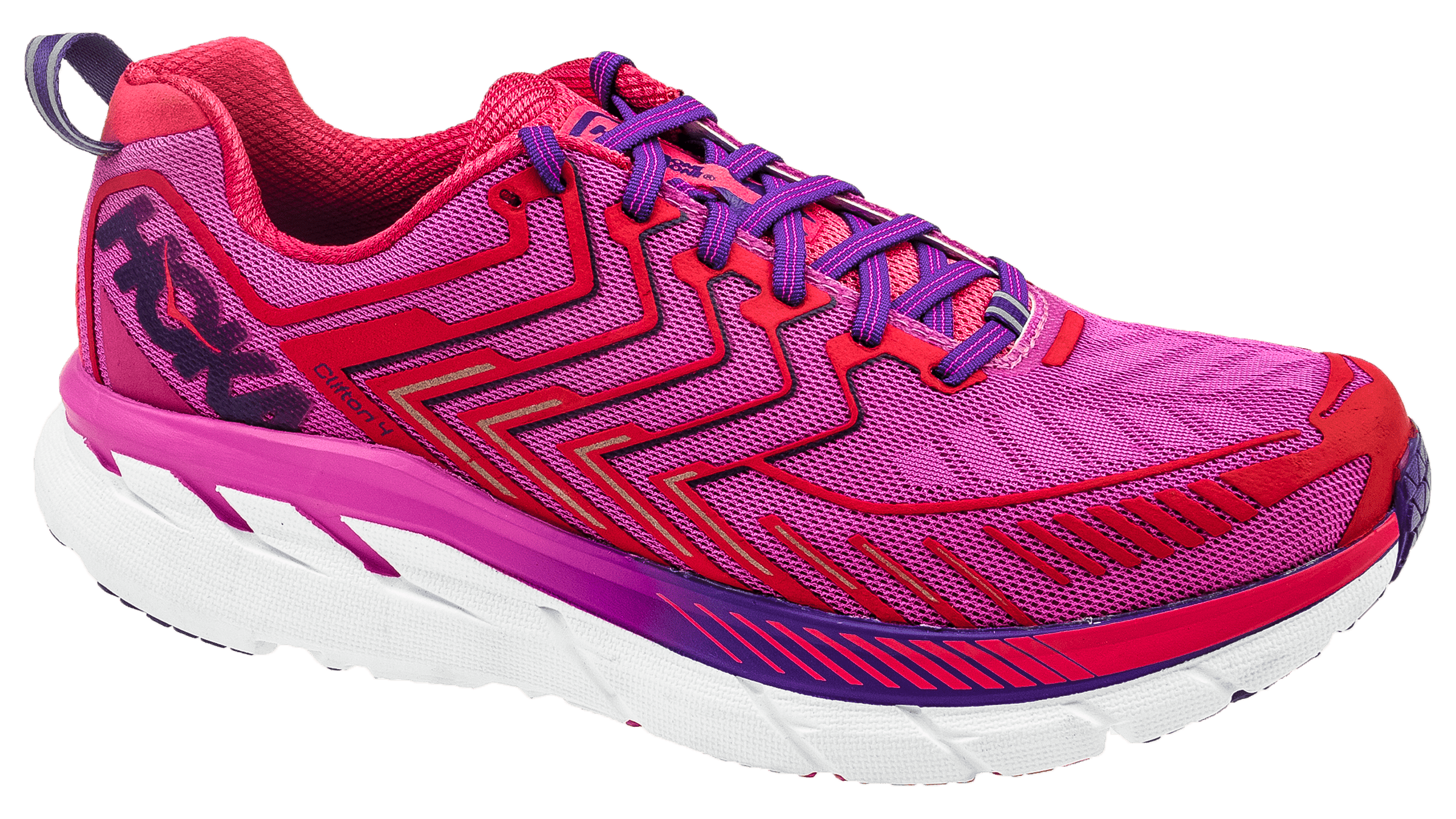 Hoka One One Clifton 4 Fuchsia / Hot Pink bestellen bij Koole Sport