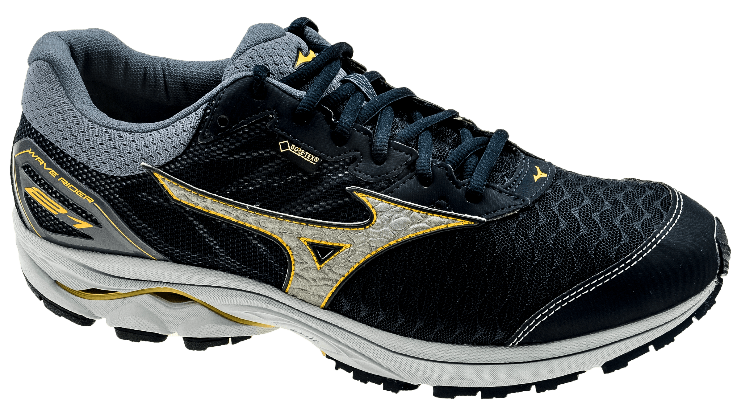 mizuno wave rider 21 gtx men's running shoes