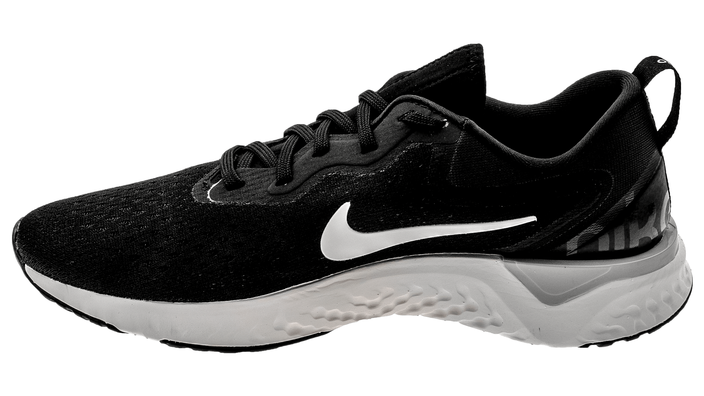 nike odyssey react black white