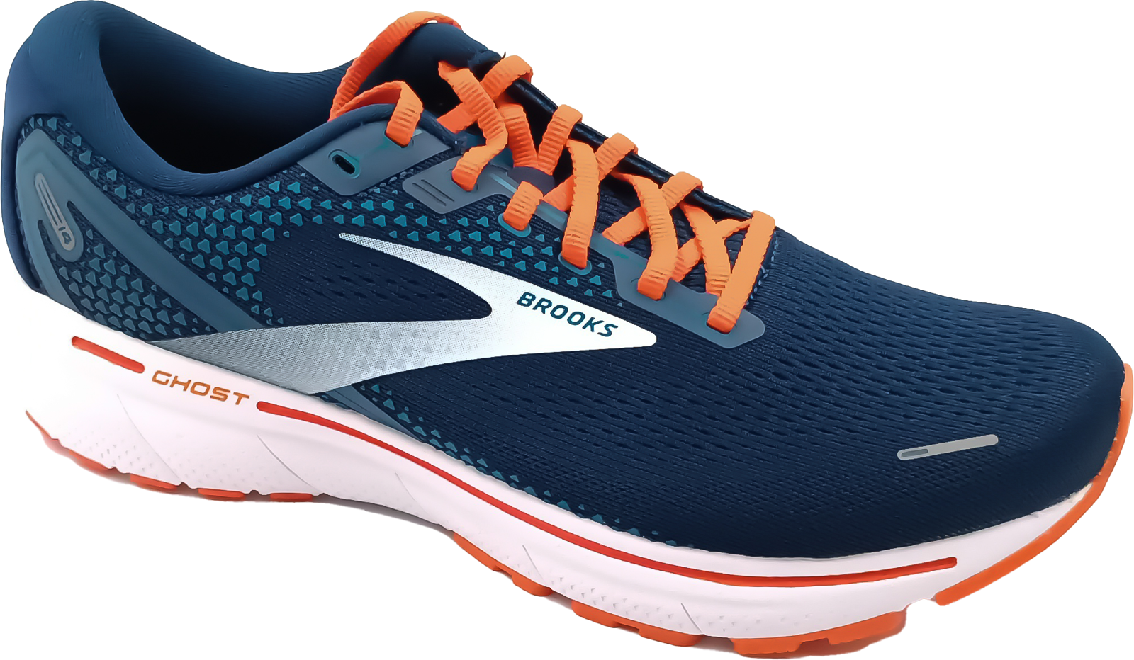 Brooks Ghost 14 navy/blue/orange bestellen bij Koole Sport