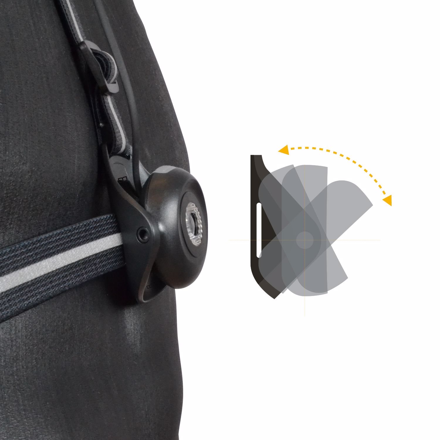 Gato ADJUSTABLE CHEST LIGHT bestellen bij Koole Sport