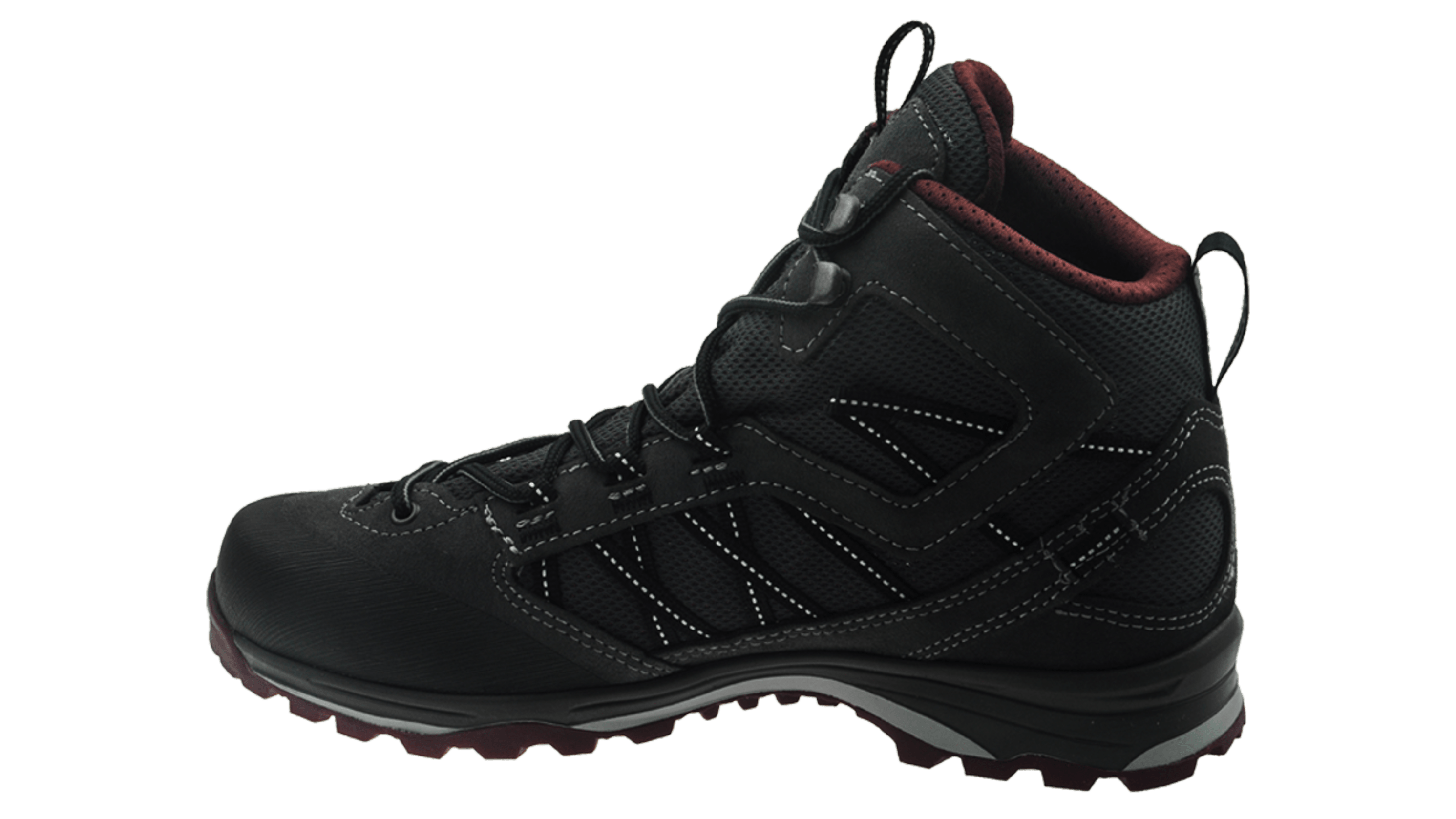 Hanwag Belorado II MID Lady GTX Asphalt/Dark Garnet bestellen bij Koole ...