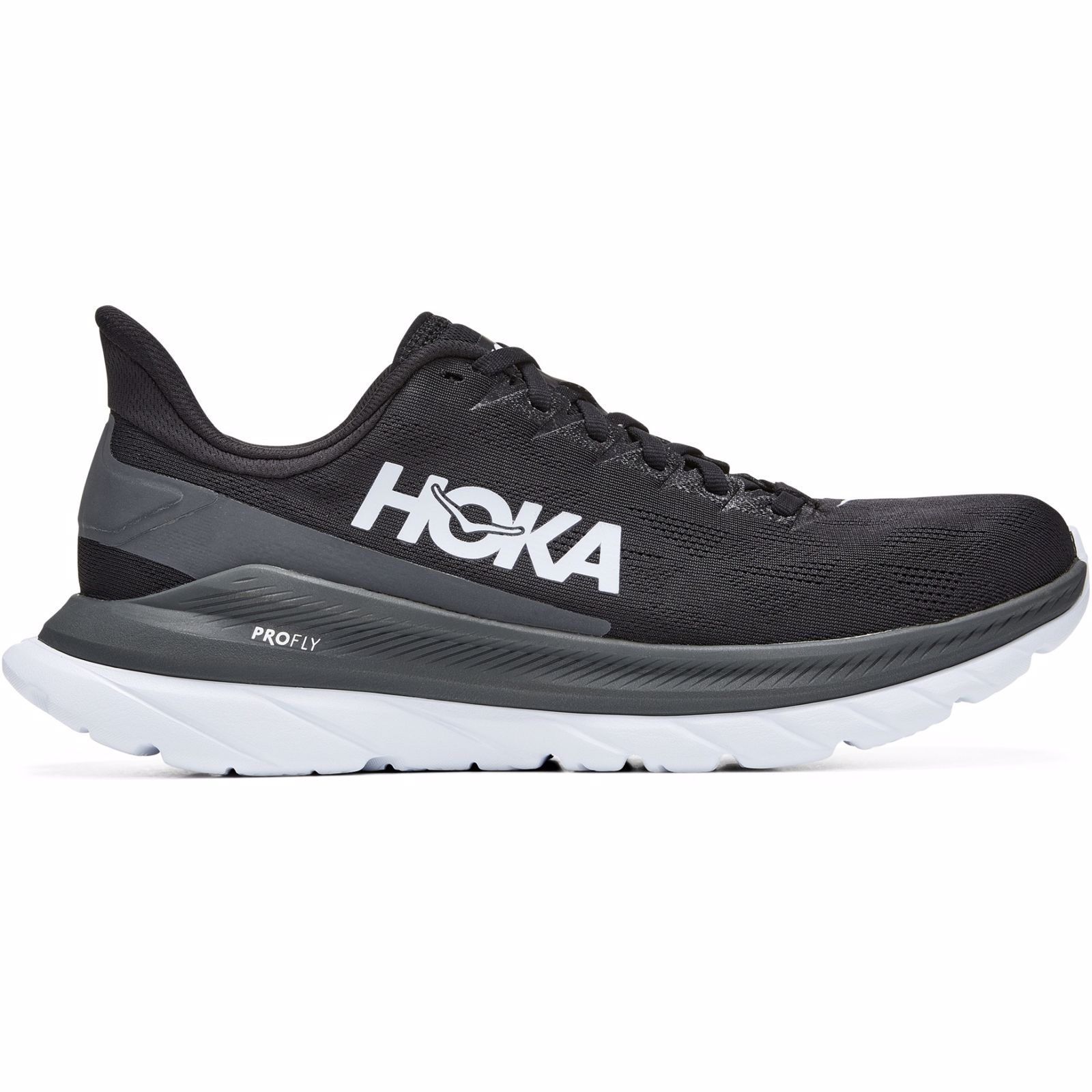 Hoka One One Mach 4 Black / Dark Shadow bestellen bij Skate-dump.com