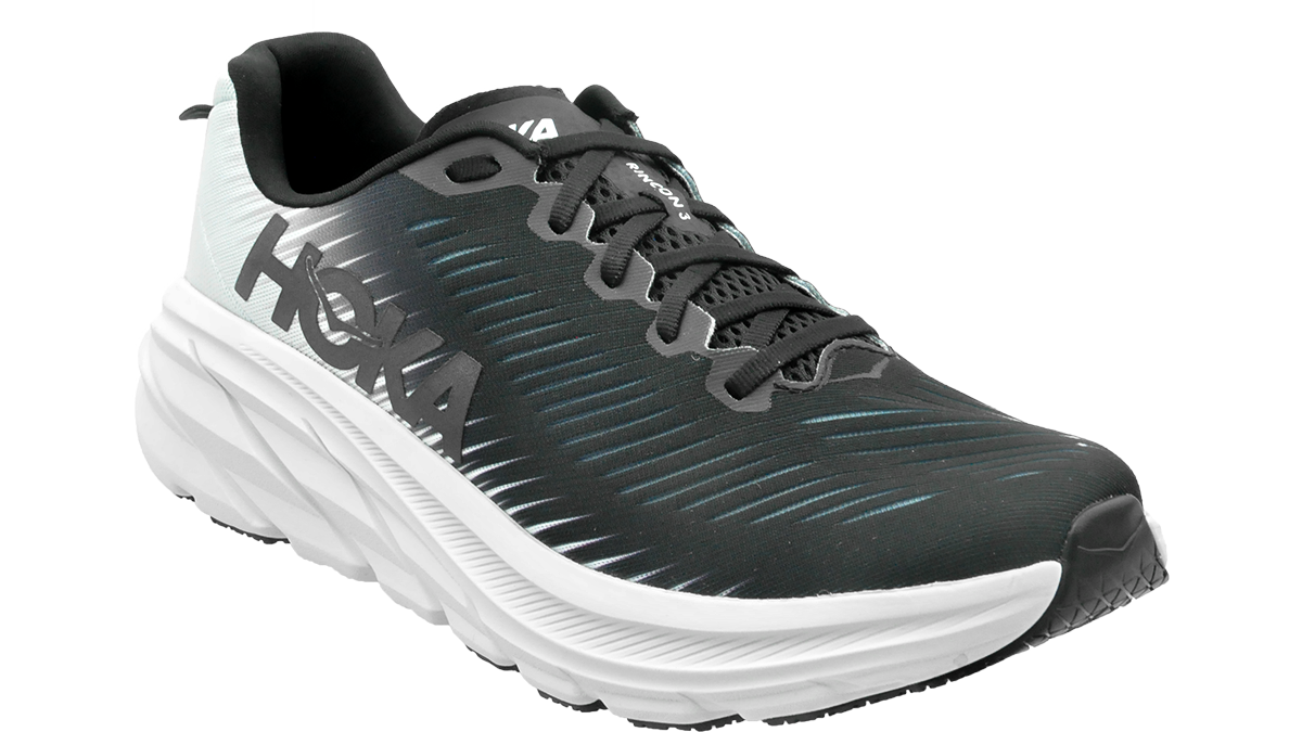 Hoka One One Rincon 3 Black/White bestellen bij Skate-dump.com