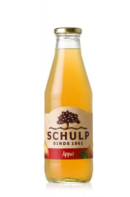 Appelsap schulp (750 ml)