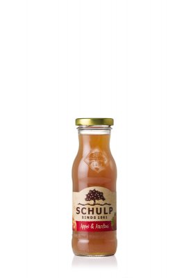 Appel-aardbeiensap schulp (200 ml)