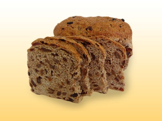 Tarwe rogge rozijnen brood