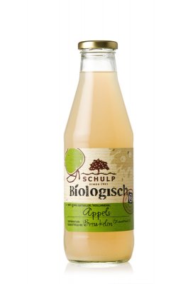 Appelsap Biologisch Schulp (750 ml)