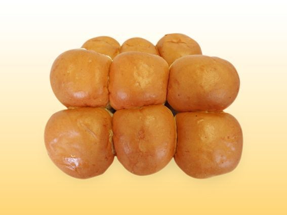 Witte bolletjes wit(12 stuks)