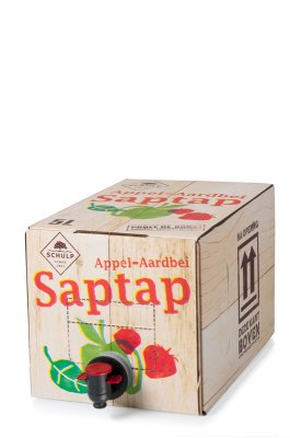 Appel-Aardbei saptap Schulp (5L)