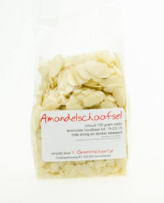 Amandelschaafsel (100 gr)
