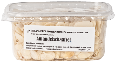 Amandelschaafsel (100 gram)