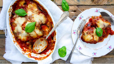 Recept: Aubergineschotel