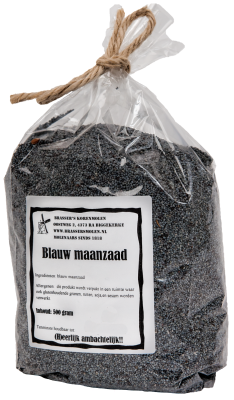Blauw maanzaad (250 gram)