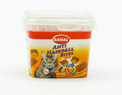 Anti haarbal snacks voor de kat (75 gr.)