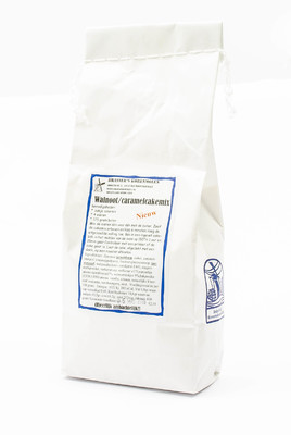 Walnoten caramel cakemix (500 gram)
