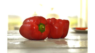 Bio Paprika rood (st)