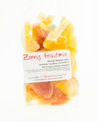 Zonnig fruitmix (200 gr)