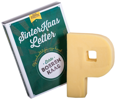 Boerenkaasletter Groen P