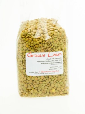 Grauwe linzen (500 gram)