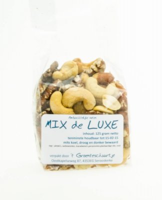 Notenmix de Luxe (125 gr)