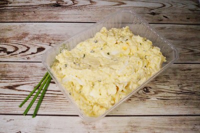 Scharrelei Salade