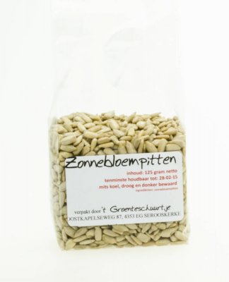 Zonnebloempitten (125 gram)