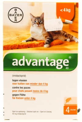 Advantage katten (<4kg)