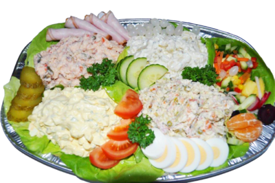 Saladeschotel allerlei per persoon