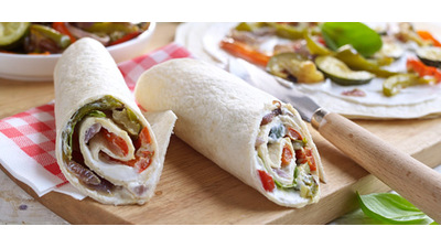 Wrap met geitenkaas