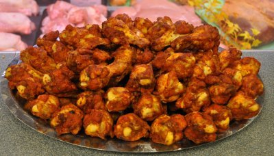 Gegrilde borrelboutjes (100 gram)