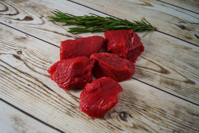 Ossenhaas puntjes, 200 gram