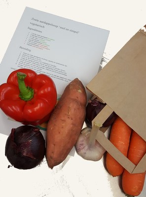 Pakket soep 'zoete aardappel'