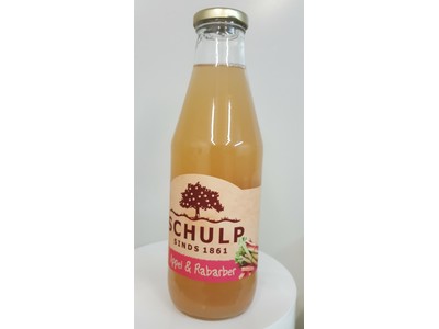 Appel-Rabarbersap Schulp (750 ml)