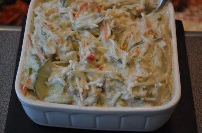 Zomerrauwkostsalade (150 gram)