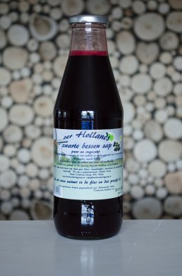 Zwartebessensap (750 ml) DCG