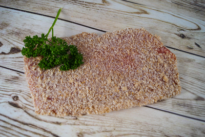 Schnitzel gepaneerd